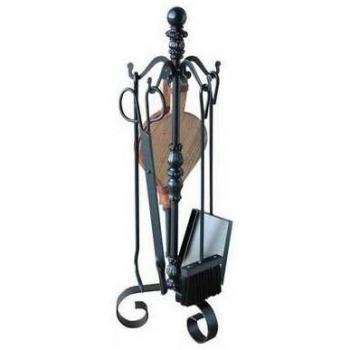 9310R180 - Juego Accesorios De Chimenea 5 Pie