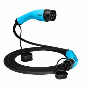 Cable de carga para vehículo eléctrico Akyga AK-EC-16 Tipo 2, 32A, 22kW, 6m