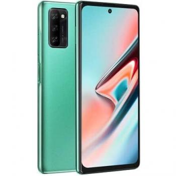 Blackview A100 Smartphone Libre, Helio P70 Octa-Core Teléfono Android 11,6GB+128GB,Pantalla FHD+ 6.67, 18W Carga Rápida 4680mAh, Cámara Triple 12MP, Móvil 4G Dual SIM, Huella Digital GPS NFC Verde