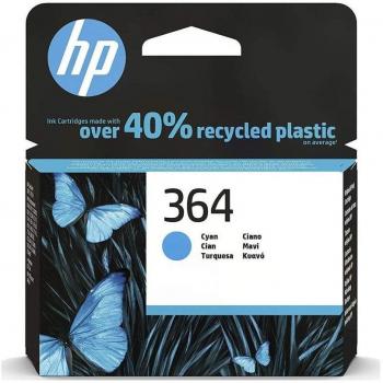 HP 364 CB318EE Cartucho de Tinta Cian Original Vivera