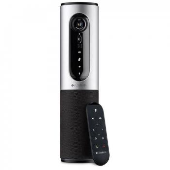 Logitech Connect ConferenceCam, Webcam Visioconferencias, Full HD 1080p, Portátil, USB, Skype for Business, Compatible Cisco Jabber, BlueJeans, BroadSoft, Lifesize Cloud, Vidyo, Zoom, Portátil/PC/Mac