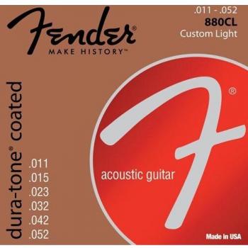Fender 073-0880-003 Cuerdas de guitarra acústica Dura-Tone 880CL