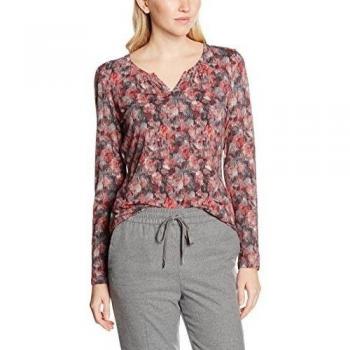 TAIFUN by Gerry Weber Winter Sorbet, Camiseta de Manga Larga para Mujer, Rot