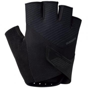 SHIMANO Guantes Cortos SH Escape, Unisex Adulto, Negro, XL