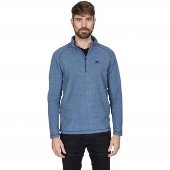 Trespass Hombre Keynote Warm MicroFleece 140gsm, Hombre, MAFLMFN20001_NA1L, azul marino, L