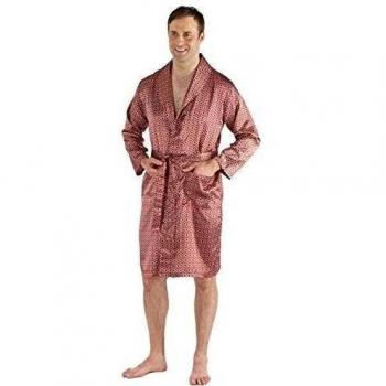Harvey James - Pijama - para hombre Maroon Gown X-Large