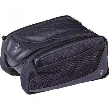 Bolsa de Bicicleta BBB TopTank X BSB-19 con Funda Táctil para Smartphone hasta 7 Pulgadas, Capacidad 1.5L, Bolsillos Laterales, Color Negro