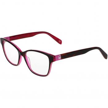 United Colors of Benetton 1105 186 Armazones para Mujer Marrones con lentes recetados
