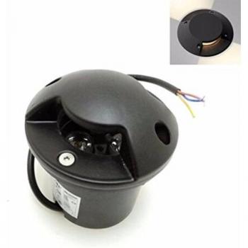 Foco Empotrable LED de Exterior IP65 220V 3W Walkable con 2 Haces - Blanco Cálido 2300K - 3500K