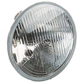 HELLA 1A6 002 395-991 Hauptscheinwerfersatz - Halogen - H4 - 12V - rund - Ref. 20 - gewölbte Streuscheibe - Einbau - Einbauort: links/rechts - Menge: 2 - Set