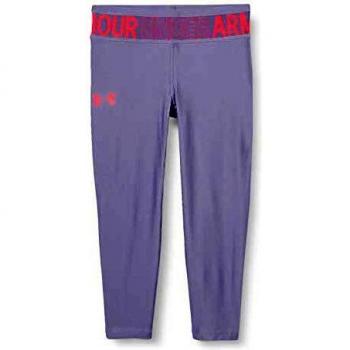 Leggings Under Armour HG Ankle Crop K para Niña, violeta, modelo 1327855-555