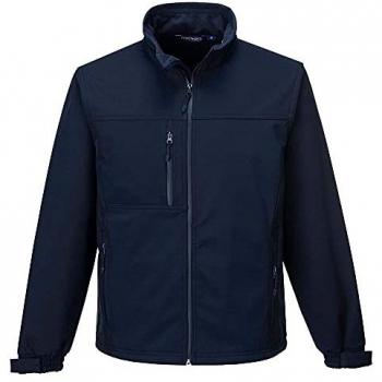 Chaqueta Softshell Impermeable 3 Capas Portwest TK50 Azul Marino Talla S