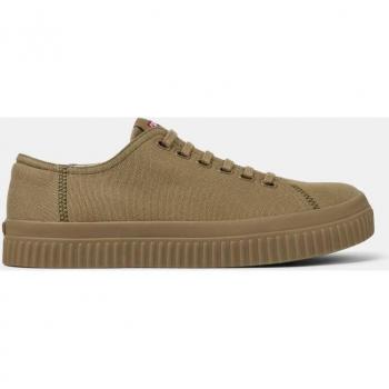 CAMPER Peu Roda Men's Sneakers in Brown, Size 44, Cotton Fabric