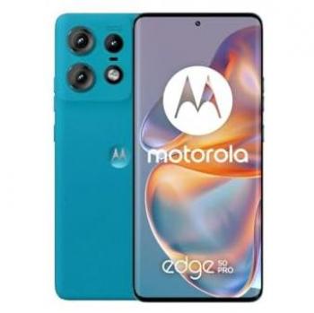 Smartphone Motorola Edge 50 Pro 5G, 12GB RAM, 512GB Almacenamiento, Doble SIM, Color Azul Caneel Bay