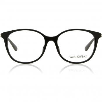 Swarovski SK2002F Asian Fit 1001 Women’s Eyeglasses Black Size 54 (Frame Only) - Blue Light Block Available