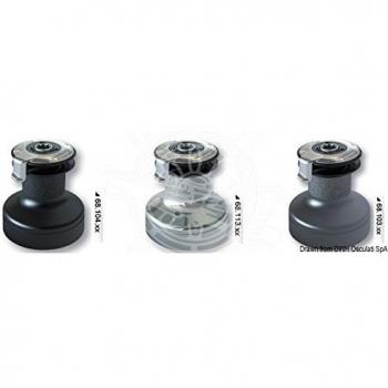 Lewmar Winch EVO 40ST Nero EVO 40ST Winch Black