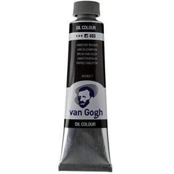 OIL VANGOGH 40ML VANDYKE BROWN