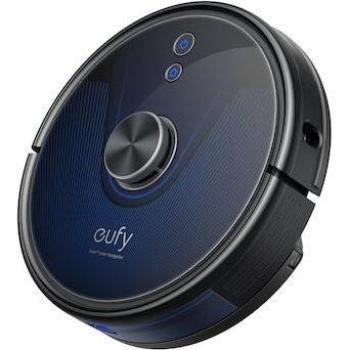 Robot Aspirador Eufy RoboVac L35 Hybrid Negro con Función de Aspirado y Friegasuelos, 62 dB, 145 Minutos de Autonomía, Múltiples Filtros, Batería de Lit