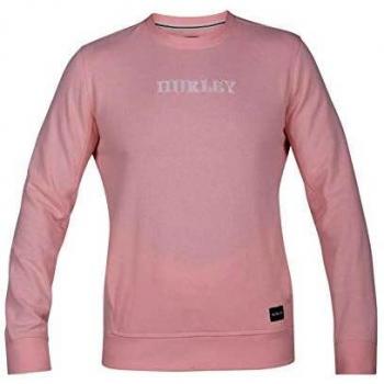 Hurley M Atlas Crew Sudaderas, Hombre, Storm Pink, XL