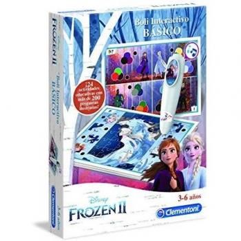 Clementoni - Boli Interactivo Frozen 2 - juego educativo con boli electrónico a partir de 3 años, juguete en español