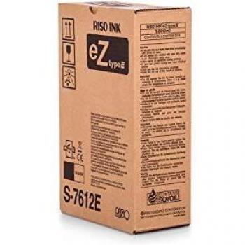 S-7612E: Cartucho de tinta negro original Riso - 1000 ml ENVÍO GRATIS