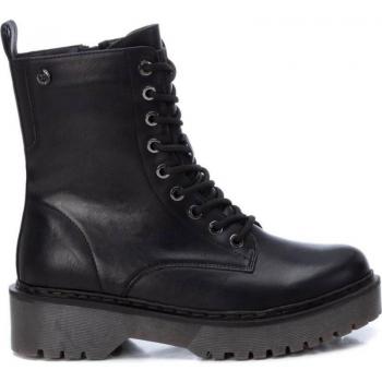 BOTA NEGRA MILITAR XTI 140064 - Botines de Mujer, color negro, estilo militar, marca XTI