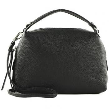 Gianni Chiarini Alifa Mini Handbag in Black Grain Leather for Women