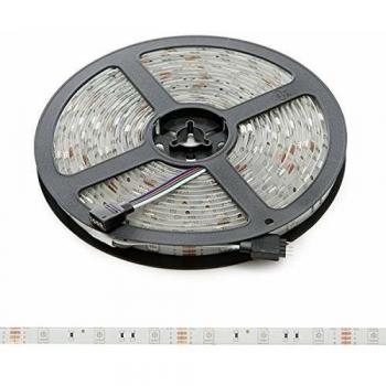GreenIce | Tira de Luces LED RGB de 150 LEDs, 36W, 2.100Lm, SMD5050, 12VDC x5M - Modelo Premium [PL219011RGB]-RGB