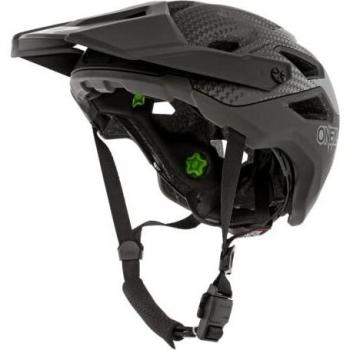 O'Neal Casco de MTB Pike IPX® Negro-Gris con tecnología IPX, diseño ligero y ventilación optimizada, disponible en tallas S y M