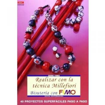 Serie Fimo nº 22. REALIZAR CON LA TÉCNICA MILLEFIORI BISUTERÍA CON FIMO