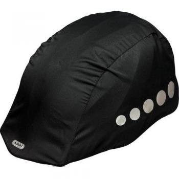 Abus Regenkappe Casco de Bicicleta, Unisex, Negro