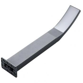Bolardo LED Ilvita Moderno en Aluminio Antracita con Luz Cálida para Exterior
