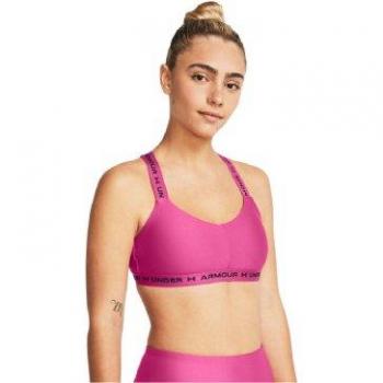 Sujetador Deportivo UA Crossback Low Rosa para Mujer de Under Armour
