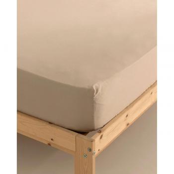 Bajera Satén 300 Hilos Cement - Elegante y Suave - Adaptable a Cualquier Colchón