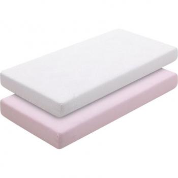 Bajera Cuna Pack 2 Uds. 60x120x17 cm Essentia Rosa Cambrass