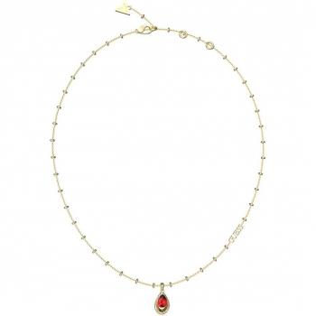 Collar Lollipop Guess de acero dorado