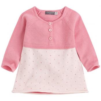 Canada House Vestido minidots recién Nacido, Talla 9-12m