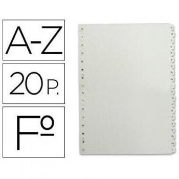Finocam - Indice Alfabético 3005 - 215x310 Plástico