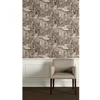 Equipo DRT Andantino 18989 - Papel pintado, diseño toile du jouy