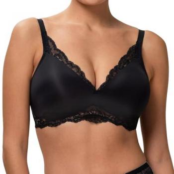 Triumph Amourette Charm P Black Wireless Padded Bralette for Women