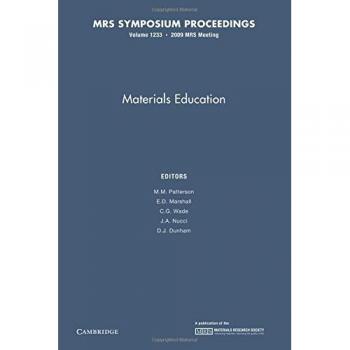 Educación en Materiales: Volumen 1233 (Actas de MRS)