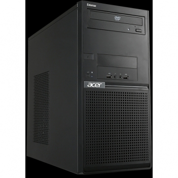 Acer Extensa M2710_E - MT - 1 x Core i3 6100 / 3.7 GHz - RAM 4 GB - HDD 1 TB - DVD SuperMulti - HD Graphics 530 - GigE - Win 10 Pro 64 bits - monitor: ninguno