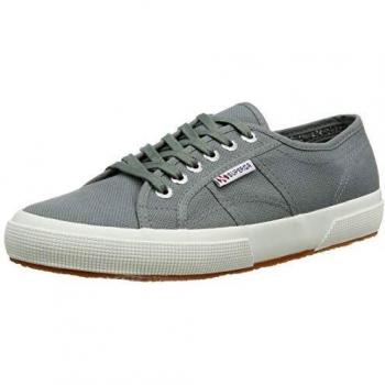 Superga Women's 2750 Cotu Classic Sneaker Grey Sage Lace Up Shoes (39 M EU / 8 B(M) US Women / 6.5 D(M) US Men)