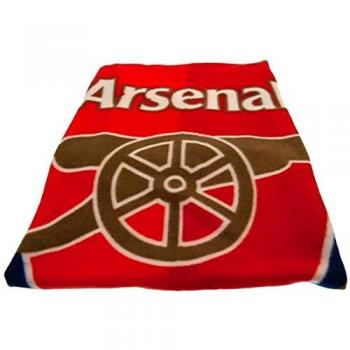 Arsenal FC Soft Fleece Throw Blanket - Pulse Design
