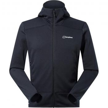 Forro polar con capucha Berghaus Heuberg Hoody para hombre, color negro, talla XL