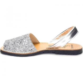 Sandalias de Niña Colores 201 G Plata Metálico