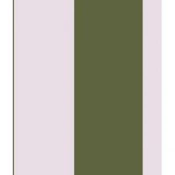 Joules Harborough Stripe Olive Green Wallpaper - 10m x 52cm