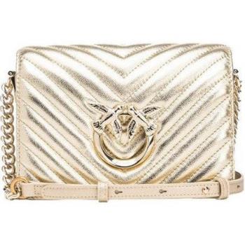 Pinko Women's Love Click Mini Crossbody Bag in Gold, Yellow, ONE SIZE