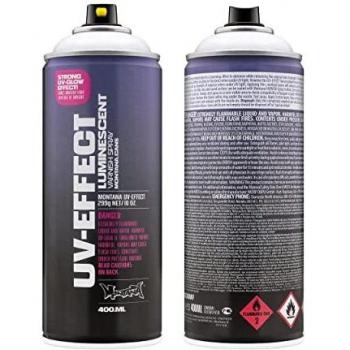 Spray Efecto Luminiscente Ultravioleta Transparente Montana 400ml