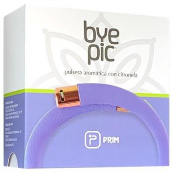 Pulsera Aromática ByePic con Citronela para Adulto - Morada